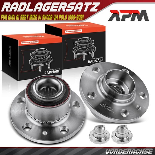 Radnabe radlager vorne - 2x,